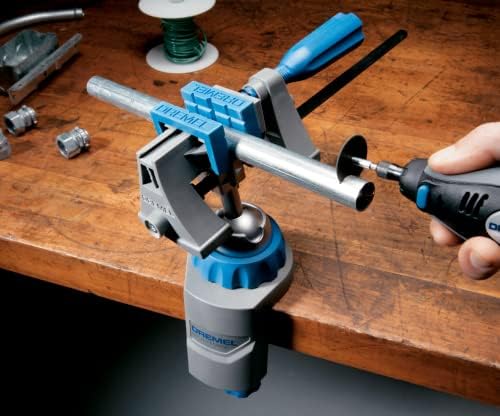 Dremel Rotary Tool Multi-Vise, 3-in-1 Attachment, 360º Stationary Vise, Stand-Alone Clamp, and Tool Holder, 2500-01