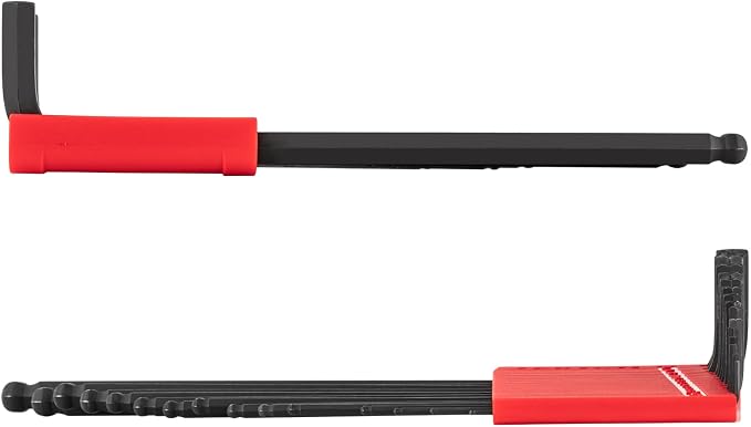 TEKTON Ball End Hex L-Key Set, 15-Piece | KLX91203 | (1.3 - 10 mm), Manganese Phosphate Finish, Holder