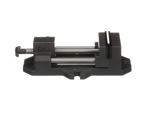 HHIP 3900-0184 Pro-Series High Grade Iron Quick Slide Drill Press Vise, 4" Width x 1.375" Depth Jaw, 4.75" Jaw Opening (Pack of 1)