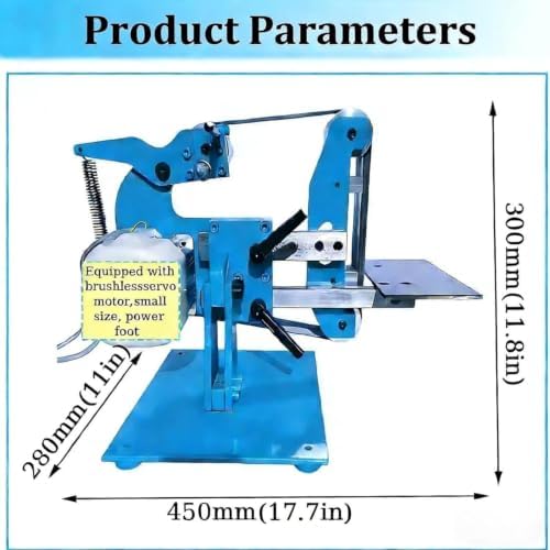 Electric Belt Grinder, Belt Sander Vertical/Horizontal Dual-Use 750W