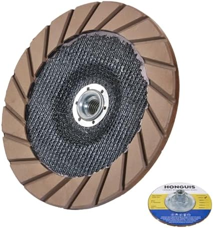 7" Ceramic Bond Diamond Cup Wheel for Concrete, 5/8-11, 30 Grit