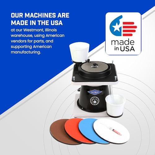 Hi-Tech Diamond 6" All-U-Need Lapidary Machine, Rock Polishing Kit