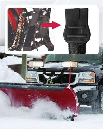 4-Pin Salt Spreader Power Cable 48808 Fit for Fisher Western SnowEx