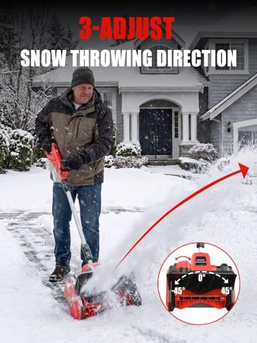 16" Cordless Snow Shovel Compatible with Milwaukee M18 Battery (Bare Tool)