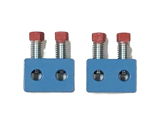 Garage Door Torsion Spring Repair Block Blue Wire Sizes .2187 - .3065 Pair & Spreader Tool, Temporary Fix of Torsion Spring