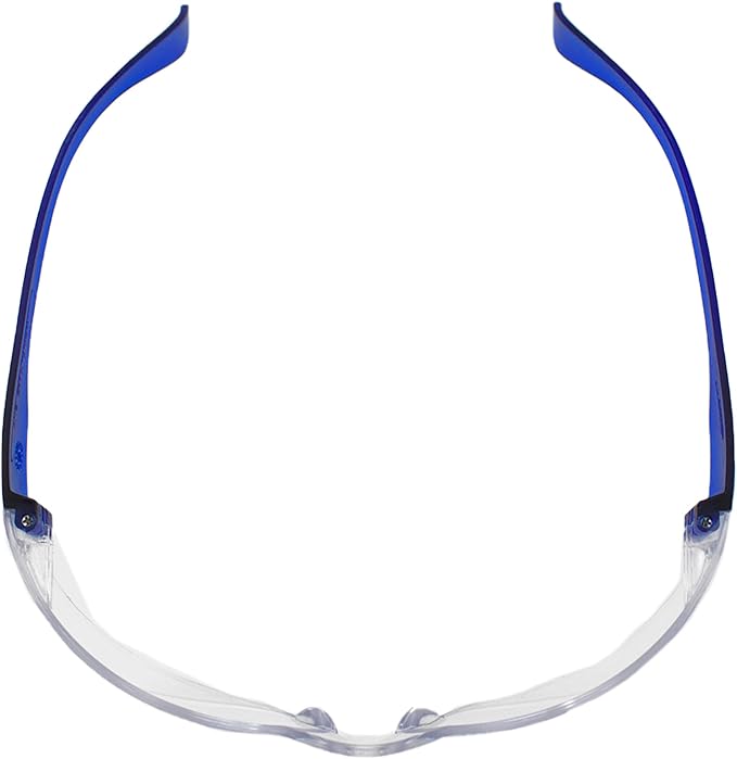 BISON LIFE Clear Safety Glasses – ANSI Z87.1 Scratch & Impact Resistant Wrap Around Eye Protection Goggles for Men & Women