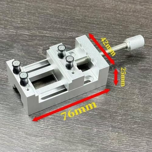 Mini Bench Vise Clamp Sturdy Metal Table Vise Small Vice Hand Tool Multipurpose Clamping Device Suitable for Filing Gluing Cutting Assembly Tasks