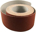 Red Label Abrasives 3 Inch X 50 Foot 120 Grit Premium Loop (Felt) Backed Ready-to-Cut Cloth Sanding Roll for Hook and Loop Drum Sanders