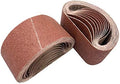 2-1/2x16-inch Sanding Belts Aluminum Oxide, 40 80 120 240 Grit, 24 Pack