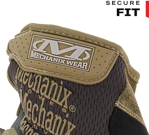 Mechanix Wear M-Pact Touchscreen Work Gloves Brown X-Large