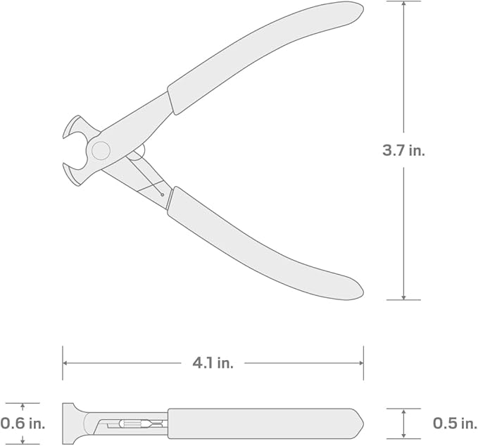TEKTON Mini End Cutting Pliers | PMN64001