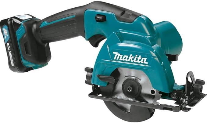 Makita SH02R1-R 12V MAX CXT Brushless Lithium-Ion 3-3/8 in. Cordless Circular Saw Kit (2 Ah) (Renewed)