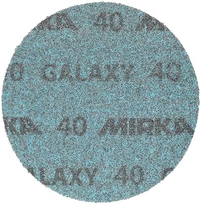 Mirka Galaxy 5 Inch Sanding Discs Grit 40 50 Pack Hook Loop