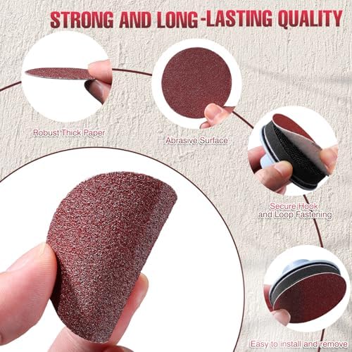LET'S RESIN LRP-2393 4-in-1 Resin Sander Accessory Kit - 203pcs, 3 Inch
