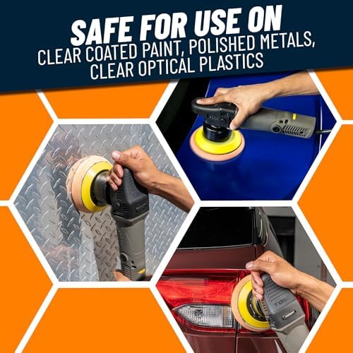 Chemical Guys, TORQX Random Orbital Polisher Kit, 800W Motor, 9-Piece