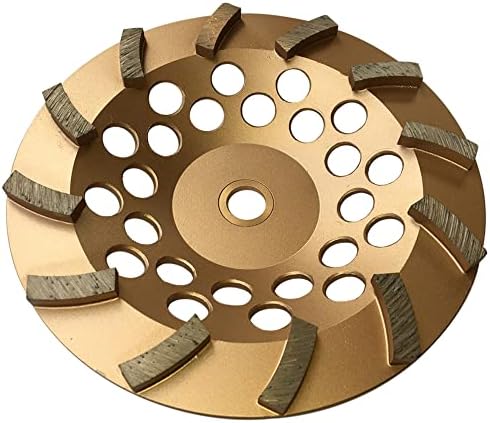 7" Diamond Grinding Wheel for Concrete Masonry 12 Segments 7/8"-5/8"