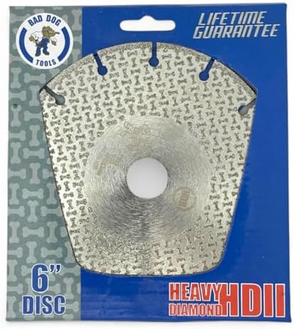 Bad Dog Tools 6" Endless HDII Multipurpose Cut/Grind Diamond Wheel