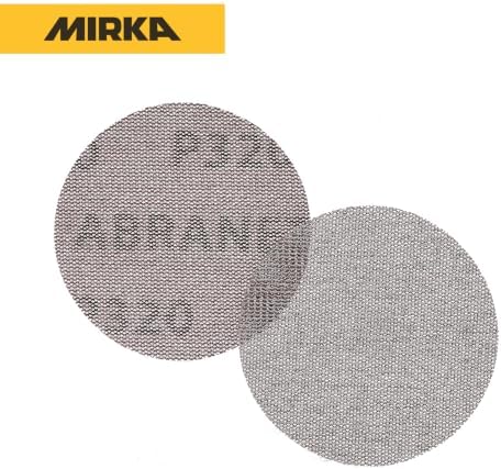 Mirka Abranet Grip Disc 3 Inch Grit 320 Sanding Discs 50 Pcs