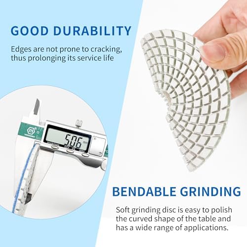 Diamond Polishing Pads Set 4 Inch Tile Wet Dry Polishing Pads Kit