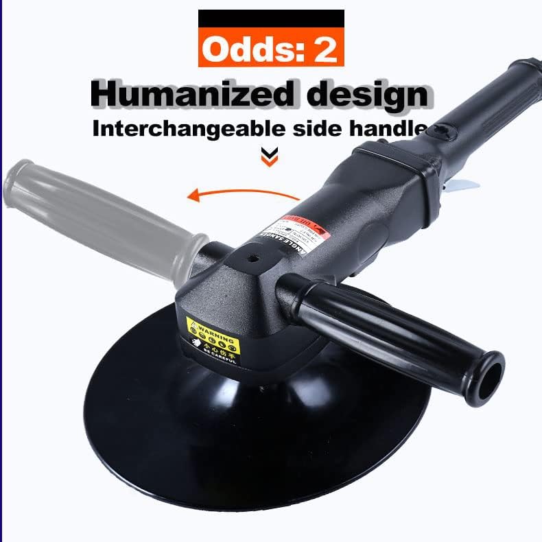 7" Pneumatic Sander Polisher, 4500 RPM Variable Speed Air Tool for Auto
