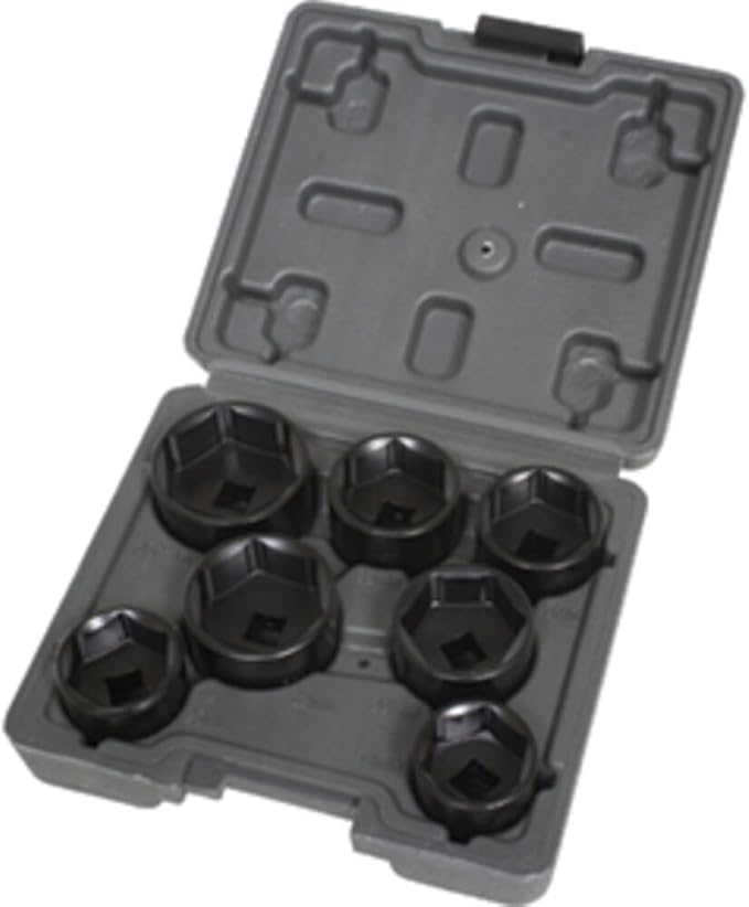 Lisle LS13270 Low Profile Filter Socket Set - 7 Piece