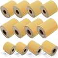 18 Rolls 90 Yards 40, 60, 80, 120, 180, 220, 320, 400, 600 Grit Psa Continuous Sandpaper Roll 2-3/4" Wide Longboard Sandpaper Self-Adhesive Sand Paper Automotive Woodworking Hand Sanding Block