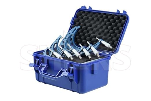Shars 0-6" x 0.0001" Outside Micrometer Set (6 pcs) 303-2653N R