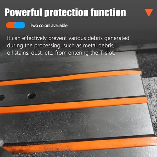 T-Slot Covers For Milling Machines T-slots Tool (10M) (Blue, 11/16" - 18MM)