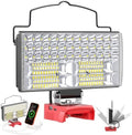 Cordless LED Work Light Compatible with Milwaukee 18V Battery - Flood Construction Light Emergency Portable for Work Shop | Car Repair | Outdoor - 145W 14500Lumen with USB & Type-C(Tool Only)