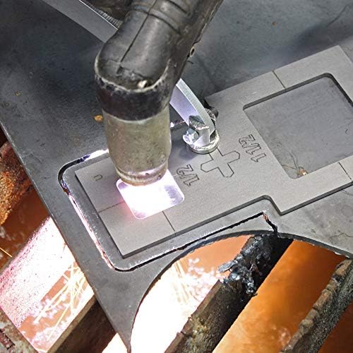 Plasma Stencil - Square Cutter Guide - 5 pc. Kit - .580"