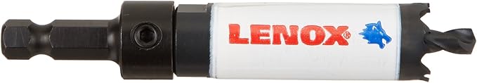 LENOX Tools Bi-Metal Speed Slot Arbored Hole Saw with T3 Technology, 3/4" - 1772426