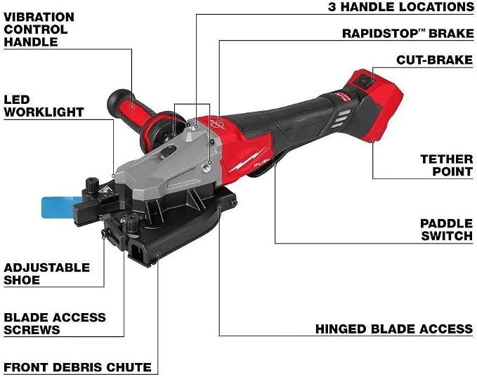 New 3675-20 Rebar Cutter for Milwaukee M18 FUEL 10 1-1/4" Rebar Cutter - Bare Tool