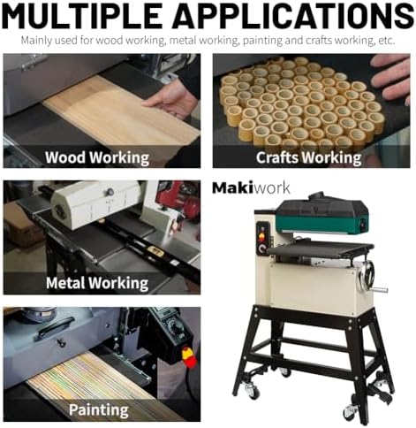 Drum Sander Feed Belt Conveyor - Compatible with Grizzly 18" G0458 Drum Sander, Silicon Carbide, 18" x 44-1/2", 100 Grit