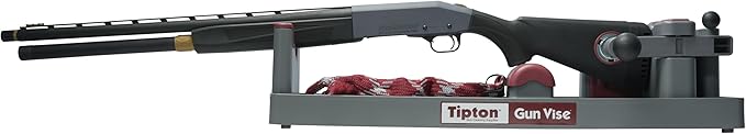 Tipton Gun Vise with Adjustable Cradle and Non-Marring Surfaces for Firearm Cleaning, Gunsmithing and Maintenance, 9 x 34 x 11"