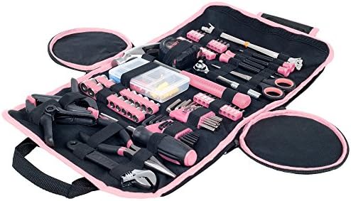 86-Piece Household Hand Tool Set with Roll-Up Bag – Tool Kit with Screwdrivers, Pliers, Wrenches, and More – Great for the Home or Car by Stalwart