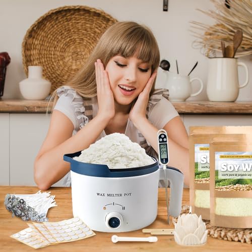 3lbs Soy Wax Melt Making Kit with Electric Wax Melting Pot