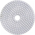 Diamond Polishing Pad, 5 inch 125 mm 30 Grit Sanding Discs for Grinder & Polisher, Hook and Loop Backing Pad for Grinding Buffing Granite Marble Concrete Stone (1 Piece)