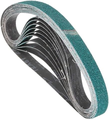 12 Pcs Sanding Belts 1 x 30 Inch 24 Grit Zirconia