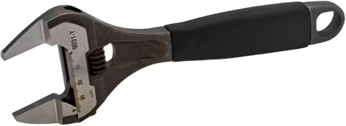 BAHCO 9031-T Adjustable Wrench Thin Type Large Mouth Monkey Wrench
