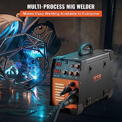 VEVOR MIG Welder 3-in-1 Welding Machine 270 Amp MIG Lift TIG Arc Welder