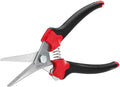 Micro Tip Pruning Shears 7.5 Inch, Precision Garden Snips for Trimming Plants, Flowers, Herbs, Ergonomic Grip