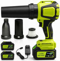 Leaf Blower Cordless, 2-in-1 Mini Leaf Blower & Vacuum with 2 Batteries