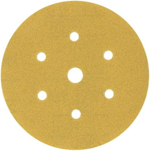 3M Hookit Gold Disc Dust Free 236U, 01080, 6 in, P150 Grade, 100 Discs, Automotive Abrasive Discs