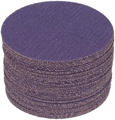 Spyder 50-Pack 60 Grit Sanding Discs, Ceramic Net, 5-Inch Hook and Loop, for Random Orbital Sander (500067)