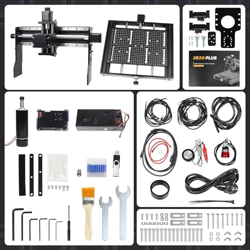 CNCTOPBAOS 3020 Plus CNC Router Engraver Machine w/GRBL Offline Controller