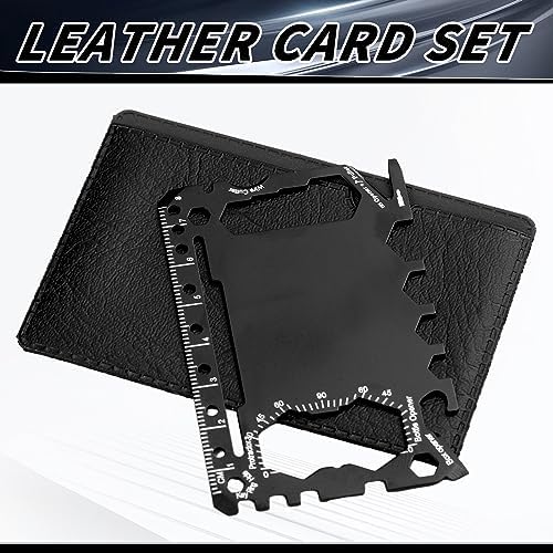 Cholemy 24 Pcs Credit Card Wallet Multitool 46 in 1