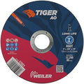 Weiler 57021 5 Inch Cutting Wheel, Tiger AO Steel/Metal Long Life Performance Cutting, .045" A60T Type 1 7/8" Arbor, Pack of 25
