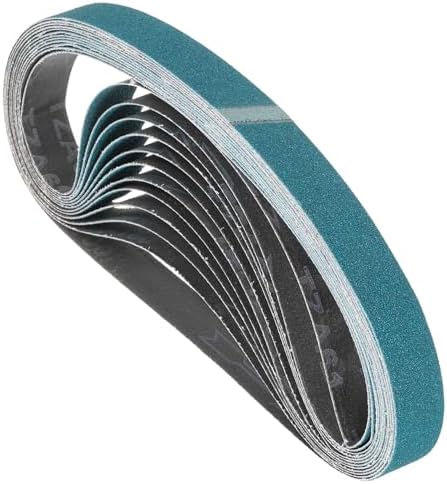 12 Pcs Sanding Belts 1 x 30 Inch 100 Grit Zirconia