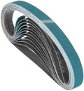 12 Pcs Sanding Belts 1 x 30 Inch 100 Grit Zirconia
