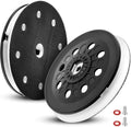 2Pcs 492286 D125 (5-Inch) Soft Sanding Pad Fit for Festool ETSC EC125 Sander Fit for Jetstream Part Replace 492284, with Screw, 8 Holes